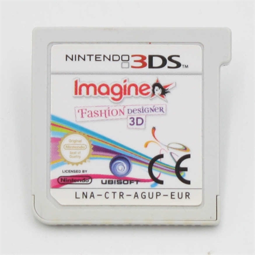 Imagine Fashion Designer 3D - Cartridge - Nintendo 3DS (A Grade) (Genbrug)